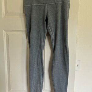 lululemon athletica washed blue Leggings